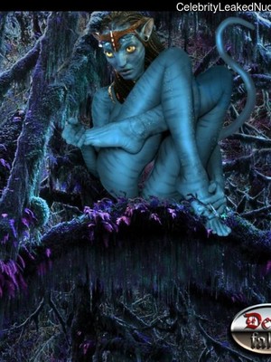 Avatar nude blue Na'vi