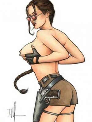 Celebrity Nude Pic Lara Croft 24 pic