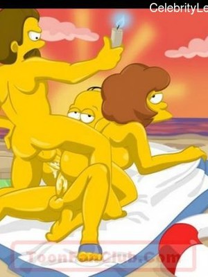 Naked celebrity picture The Simpsons 4 pic